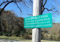 Hope Springs Park overlooks the Shoal Creek ford