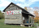 Red River Valley Canoe Rentals, across the river from Port Royal.