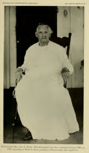 Wahnenauhi (Mrs. Lucy L. Keys)
